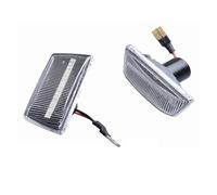WXHHSM Lot de 2 clignotants latéraux dynamiques à LED pour Opel Adam Astra H GTC VXR Corsa D (fumé dynamique)