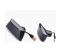 WXHHSM Lot de 2 clignotants latéraux dynamiques à LED pour Opel Adam Astra H GTC VXR Corsa D (fumé dynamique)