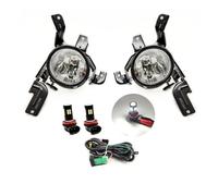 WXHHSM Phare de travail pour pare-chocs avant de voiture pour CRV 2007 2008 2009 Numéro de pièce 33951-SWA-H01 / 33901-SWA-H01 Phare antibrouillard (paire de LED)