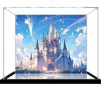 WXHJM Vitrine en Acrylique Transparente pour LG 21352 Wizarding World, Vitrine Étanche à la Poussière, Vitrine pour Collection Boîte de Rangement (sans Modèle) 30 * 20 * 25cm Theme Painting