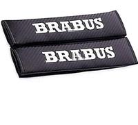 wxhzq 2 pièce Couverture Ceinture Sécurité Voiture pour Smart Brabus, Voiture Protège Ceinture Sécurité Coussin Amovible Rembourrage Ceinture Sécurité