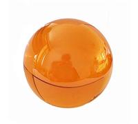 WXJ Boule de Verre en Cristal de Lustre de Couleur, Ballon à Boule à Boule de lentille pour la Photographie de sphère, décoration Maison décorative (Color : Amber, Size : 40mm)