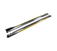 WXJFFF Jupes Latérales de Voiture pour Audi TTS Coupe 8J 2010 2011 2012 2013 2014, Jupes Latérales Extensions Marchepied Latéraux Anti-Collision Protecteur Kit Accessoire,CarbonFiberLook-D