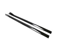 WXJFFF Jupes Latérales de Voiture pour BMW X3 E83 2003 2004 2005 2006 2007 2008 2009 2010, Jupes Latérales Extensions Marchepied Latéraux Anti-Collision Protecteur Kit Accessoire,GlossyBlack-A