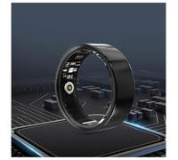 WXJHNYBS Bague Connectée, avec Sommeil, é , 2,Comptage des Pas Bague Intelligente Homme Étanchéité IP68 Smart Ring pour iOS,Android,8#-18.1mm
