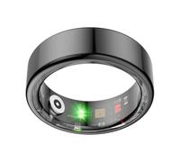 WXJHNYBS Bague Connectée, avec Sommeil, é , 2,Comptage des Pas Ring Étanchéité IP68 Bague pour Homme pour Android et iOS,11#-20.6mm