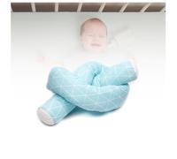 WXJHNYBS Bordure en Coton Épaissi, Doux,Respirant Coussin D'Isolation Facile à Installer,Protection Complète Couche Tampon De Surface De Contact pour Les Angles des Cadres De Lit,A-250cm