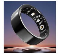 WXJHNYBS Smart Ring, avec Sommeil, é , 2,Comptage des Pas Bague Intelligente Étanchéité IP68 Bague Connectee pour Android,iOS,11#-20.6mm