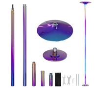 WXJHNYBS Stripper Pole pour La Maison Commutation Double Mode Danseur Pole Confortable à Tenir Danse des PôLes Interaction du Parti