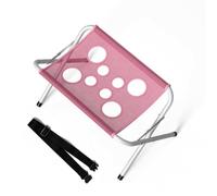 WXJHNYBS Table Toilettage Chien Sangles RéGlables pour Fixer L'Animal Table De Toilettage Ouverture à Huit Trous, Compatible avec Les Articulations des Animaux De Compagnie,Pink