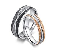 WXKAGF Bagues d'anniversaire, bagues pour Femmes, Motif de Perles givrées, Bague de Conception Classique pour la Naissance