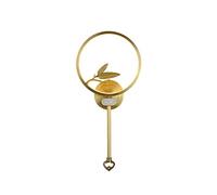 WXKAGF Spots muraux LED en cuivre en Forme de Feuille, Nouveau Style Chinois, Lampe Murale d'intérieur Ronde dorée, Lampe de Chevet Simple, Lampe Murale de Style Zen pour la Maison, Le Salon et la