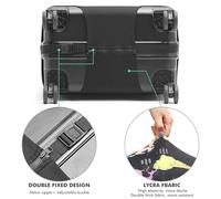 wxlmom Housse Valise M Bleu Adultes Enfant Elastique Housse,Zippé Résistant Robuste Couverture Protege Valise De Voyage Soute,Lavable,Réutilisable