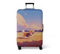 wxlmom Housse Valise M Cœur Rose Housse De Valise Elastique,Réutilisable Anti-Rayures Lavable Bagages Étui Couvre Protection,Convient pour Voyage d'affaires