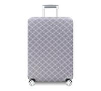 wxlmom Housse Valise Protection S Gris Clair Adultes Enfant Elastique Housse,Zippé Résistant Robuste Couverture Protege Valise De Voyage Soute,Lavable,Réutilisable
