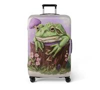 wxlmom Housse Valise Protection S Stump Arbre Brun Personnalités Luggage Cover,Spandex Elastique Lavable Housse De Valise,Anti-Poussière Couverture De Bagages Elastique Réutilisable