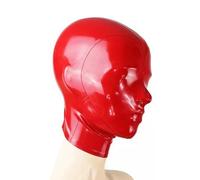 WXLPCGO Latex Tête Couverture Masque Intégral Ventilation des Narines pour Hommes et Femmes Costumes Cosplay Vêtements Club(Size:M-65CM)
