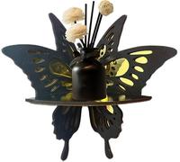 WXMMZCDB Étagère d'angle Papillon en Bois, Style rétro, bibliothèque, présentoir, décoration pour Chambre d'enfant, Bureau, Salle de Bain