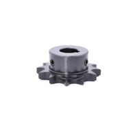 WXOSET 1pc 10T-20T 08B Pignon d'entraînement Industriel 45# Engrenage à chaîne en Acier 10 11 12 13 14 15 16 17 18 19 20 Dents Alésage de clavette 10-35 mm(18mm (Keyway 6mm),14 Teeth)