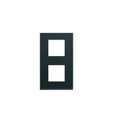 Wxp0242 Plaque 2p Gallery V71 Night. Hager. Noir