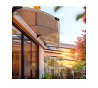 WXPGFEQ Auvent de Protection UV pour Porte d'entrée, terrasse et Balcon, Pare-Soleil résistant aux intempéries pour Jardin/fenêtres, 80 x 110 cm, Store extérieur pour Une Protection UV renforcée