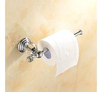 WXPGFEQ Ensemble d'accessoires de Salle de Bain Modernes avec Porte-Serviettes, étagère de Douche en Laiton, Porte-Papier Toilette en Cristal argenté, Barre Porte-Serviettes Murale et Crochet pour b