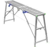 WXPGFEQ Plateforme de Travail Pliable et Portable en Acier - Échelle-Tabouret Multifonction à Hauteur réglable pour la Construction, la rénovation et Les projets de Bricolage - Tour Robuste de 180 c