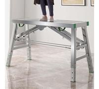 WXPGFEQ Plateforme d'échafaudage à Hauteur réglable, Portable et Pliable, Tabouret de Travail antidérapant, échelle de sécurité pour Une Utilisation à Domicile et en extérieur, Construction Robuste