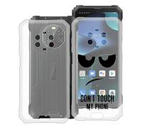 WXPPJ Coque pour Blackview BV8800 (6.58"), Transparent Antichoc Silicone Bumper Anti-Rayures Full Body Protection Cover Hybrid Antichoc TPU Etui Housse pour Blackview BV8800 - [T+DU05]