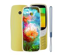 WXPPJ Coque pour Nokia 3210 2024, Transparent Anti-Rayures Flexible Silicone TPU Cover, Mince Souple Antichoc Étui de Protection Housse pour Nokia 3210 2024 (2.40") - XV41