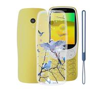 WXPPJ Coque pour Nokia 3210 2024, Transparent Anti-Rayures Flexible Silicone TPU Cover, Mince Souple Antichoc Étui de Protection Housse pour Nokia 3210 2024 (2.40") - XT145