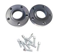 WXPYAQT Élargisseurs De Voie Voiture Entretoise de Roue en Alliage d'aluminium Noir 30mm, 2 pièces, 5x100 5x112 57.1 avec boulons Forme Boule 14x1.5 pour Bora
