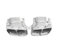 WXPYAQT Embout d'échappement Embouts d'échappement Acier Inoxydable pour Voiture Quad, 2 pièces/lot, pour A45 pour W176 CLA45 GLA45 2013 2014 2015 2016 2017 2018