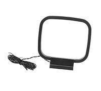 Wxqbjtam Antenne AM Boucle Connecteur Mini Système Audio Universel Amélioration Du Matériau Adaptée à la Réception Radio Bureau Garage