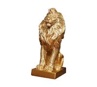 Wxqbjtam Collection de Statues de Lions, Sculptures Décoratives D'animaux pour étagère, siège