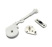 Wxqbjtam Tige de Support D'amortissement, Support de Couvercle à Charnière, Renfort de Charnière pour Porte D'armoire de Rangement, Renfort de Charnièr, Bras court rabattable