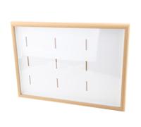 Wxqbjtam Vitrine En Bois pour Médailles et Photos D'athlètes, A3