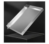 WXQTM Bac Récupération des Condensats Rectangulaire en Acier Inoxydable Canal Drainage des Condensats Convient aux Climatiseurs 1,5P/2P/3P/5P (32.5x80x5cm)