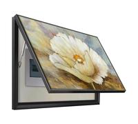WXQTM Couvercle Boîte Électrique avec Image Décorative Amovible Couvercle Boîte À Fusibles Hydraulique avec Image Suspendue Convient aux Couloirs (G,55x45cm)