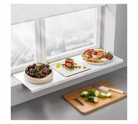 WXQTM Extension Rebord Fenêtre Antidérapante Robuste et Durable Plaque D'extension Décorative pour Salon pour Placer Plantes en Pot Articles Toilette (60x15cm)