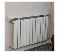 WXQTM Support pour Radiateur, Étagère Décorative pour Photos Étagère Rangement Universelle À Placer Au Dessus d'un Radiateur Fixation Murale pour Le Bureau (43.3in/110cm)