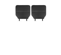 WXRNBN 2 Pièces Protection Siege Voiture pour Toyota C-HR Hybrid 2024 2025, Protections Dossier de siège Voiture Dossier Housse Protections Sièges Impermeable Protège,Black