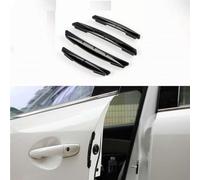 WXRNBN 4 Pièces Protection Portiere Voiture pour Dacia Duster 2 3 2018-2025 et Autres Voitures, Protege Porte Voiture Accessoire Voiture,Black