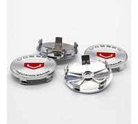 WxsDsq Cache Moyeux Enjoliveurs Capuchons Centre 68MM 4 Pièces Compatible avec pour VOSSEN Moyeu Jante Chapeaux ABS Bague Alliage,B