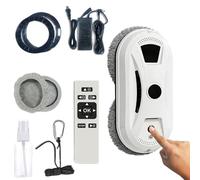 Wxshang Osmo Roboclean Window Cleaner, Osmo Robot Window Cleaner, Automatic Window Vacuum with Intelligent Positioning & Edge Detection & Powerful Suction, Anti-Drop Safety