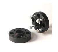 WXSSH Entretoise de Roue Automobile Adaptateur d'entretoise de Roue PCD 4x98 CB 58.1mm, 2 pièces, 20-50mm, pour Fiat-500/500C/Brava Bravo pour Panda pour Punto-176/188 M12x1,25(2PCS 45MM)