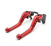 WXSSH Levier d'embrayage et de frein pour moto Accessoires pour leviers de frein et d'embrayage CNC réglables pour moto pour Suzuki LTZ400 (2003-2009)(7)