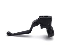 WXSSH Levier d'embrayage et de frein pour moto Levier d'embrayage avec support de montage pour moto pour Harley pour Davidson Dyna Fat Wide Glide(MT436-004-GBK)