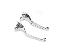 WXSSH Levier d'embrayage et de frein pour moto Levier d'embrayage et de frein pour Harley pour Touring pour Road King Street Glide Electra Ultra(Sliver)