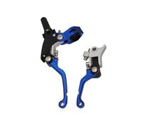 WXSSH Levier d'embrayage et de frein pour moto Support de guidon frein et d'embrayage pliable anti-chute pour motos(Bleu)